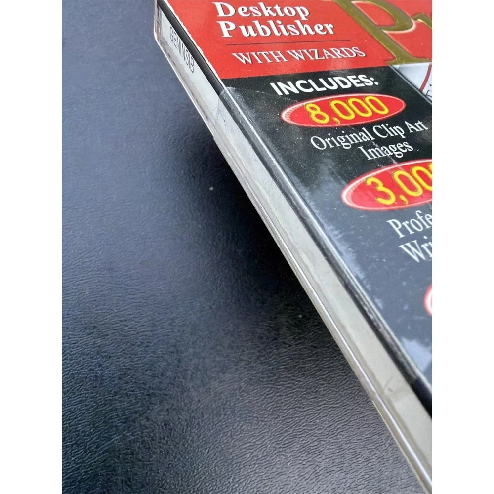 Print Perfect Gold PC CD ROM XP Compatible Brand New Sealed VTG CDRS662 Win 98